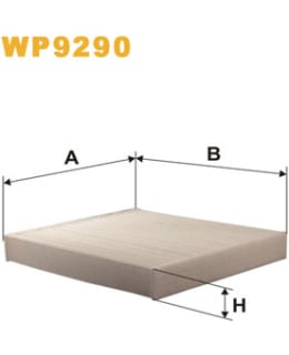 WIX FILTERS WP2073 RAITISILMASUODATIN Main Image