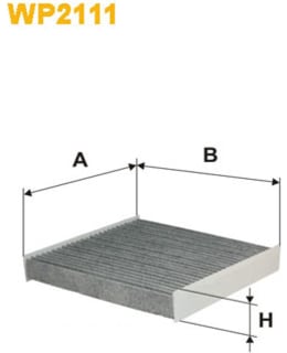 WIX FILTERS WP2111 RAITISILMASUODATIN Main Image