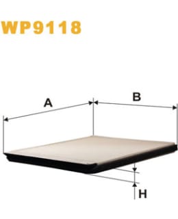WIX FILTERS WP9106 RAITISILMASUODATIN Main Image