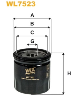 WIX FILTERS WL7523 ÖLJYNSUODATIN Main Image