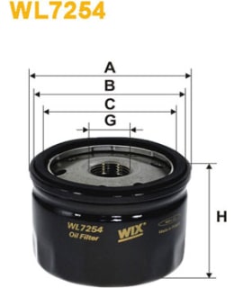 WIX FILTERS WL7254 ÖLJYNSUODATIN Main Image