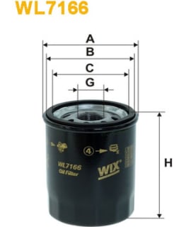 WIX FILTERS WL7166 ÖLJYNSUODATIN Main Image