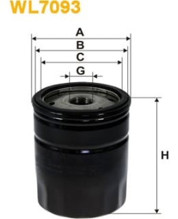 WIX FILTERS WL7093 ÖLJYNSUODATIN Main Image