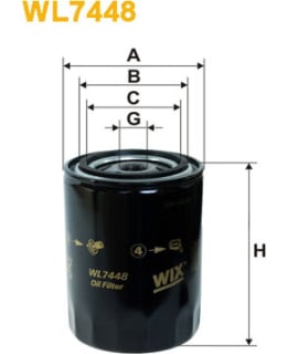 WIX FILTERS WL7448 ÖLJYNSUODATIN Main Image
