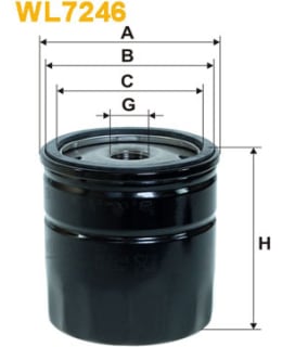 WIX FILTERS WL7246 ÖLJYNSUODATIN Main Image