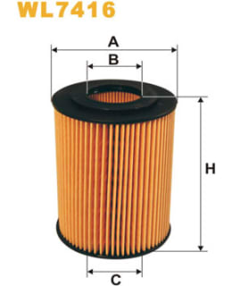 WIX FILTERS WL7416 ÖLJYNSUODATIN Main Image