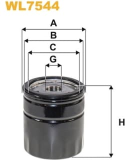 WIX FILTERS WL7544 ÖLJYNSUODATIN Main Image