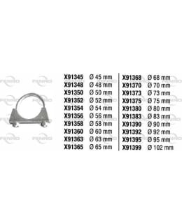 FENNO X91373 PAKOPUTKEN KLEMMARI M8 73 M Main Image