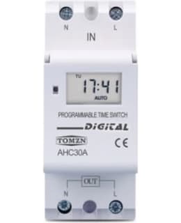 TOMZN 230V 30A DIN AIKARELE KELLOKYTKIN Main Image