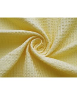UNI 106932 80 CM YEL WAFFLE FABRIC Main Image