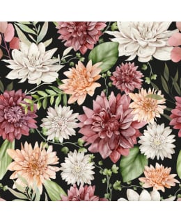 DIGIPRINT DAHLIA KVIST 150 CM MU TRIKOO Main Image