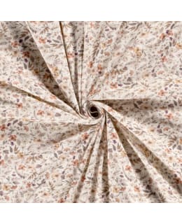 FLOWERS 21726 140 CM 051/OFFW RIB JERSEY Main Image