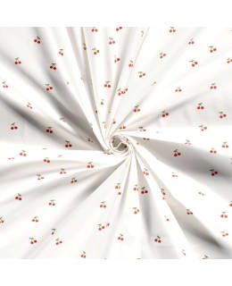 PRINT 19755 145 CM 050/WHI COTTON POPLIN Main Image