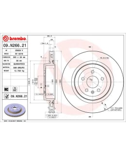 BREMBO 09.N266.21 Main Image