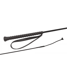FLECK RIDING CROP 90CM BLACK, NYLON Main Image