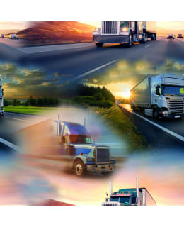 DIGIPRINT ON THE ROAD 150 CM TRIKOO Main Image