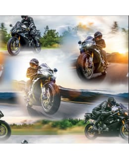 DIGIPRINT MOTORCYKLAR 150 CM TRIKOO Main Image