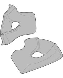 SIMPSON DARKSOME CHEEK PADS 2XL Main Image