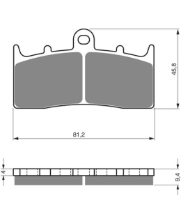 GOLDFREN JARRUPALAT 318 CERAMIC CARBON S Main Image