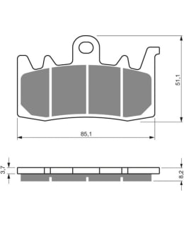 GOLDFREN JARRUPALAT 328 CERAMIC CARBON S Main Image