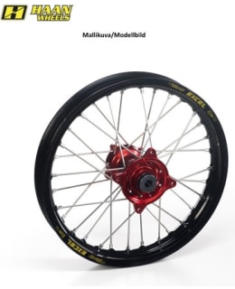 HAAN WHEEL CRF450 13- 19-2,15 RED HUB/BL Main Image