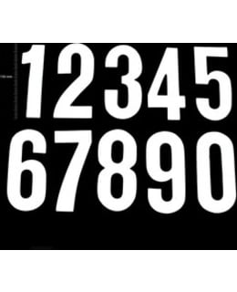 TMV 391-020062 DIGITS 150MM WHITE 2 (20P Main Image