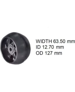 ROTARY DECK WHEEL, HUSQVARNA 42", 46", 4 Main Image