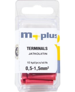 M+ JATKOLIITIN 0,5-1,5MM2 PUNAINEN 10KPL Main Image