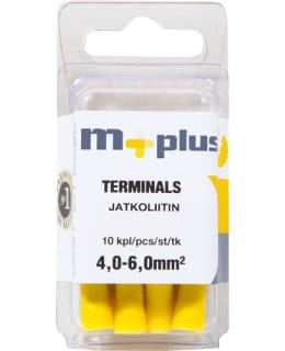 M+ JATKOLIITIN 4,0-6,0MM² KELTAINEN 10PC Main Image