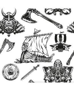 DIGIPRINT VIKINGAKAMPAR 150 CM VA TRIKOO Main Image