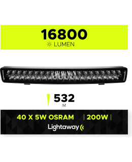 LIGHTAWAY PRO 56CM KAAR LISÄVALO 16800LM Main Image