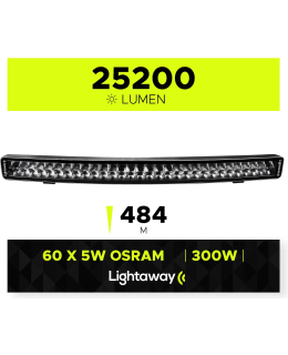 LIGHTAWAY PRO 82CM KAAR LISÄVALO 25200LM Main Image