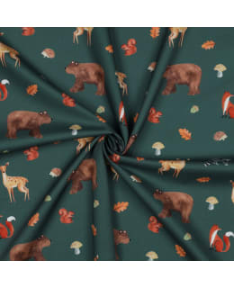 ANIMALS 04082 148 CM 007/D.GREEN POPLIN Main Image