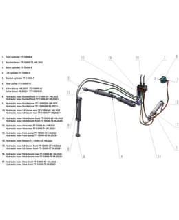 BRONCO 77-13000-75 HYDRAULILETKU KÄÄNTÖ Main Image