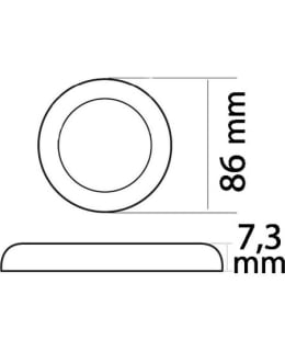 PROCION CEILING NICKEL SATIN-FINISH 12/2 Main Image