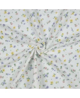 FLOWERS 04154 133 CM 001 DOUBLE GAUZE Main Image