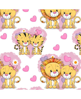 TEXTIL LEJON OCH TIGER 150 CM TRIKOO Main Image