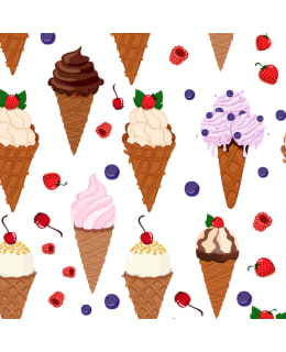 TEXTIL GLASS OCH BÄR 150 CM VA TRIKOO Main Image