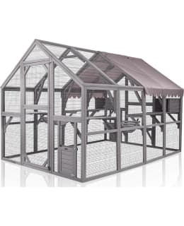 PL KISSATALO 280X187X187CM HARMAA Main Image