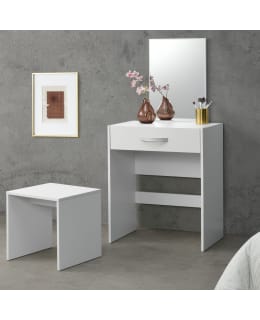 PI OLIVIA MEIKKIPÖYTÄ 54X33X130CM VALKOI Main Image