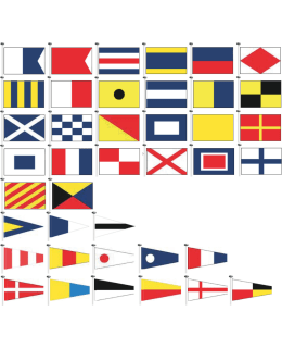 KANSAINVÄLISET MERKKILIPUT 50X70CM 95190 Main Image