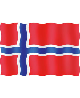 VIERAILULIPPU 20X30CM, NORJA 9519033111 Main Image