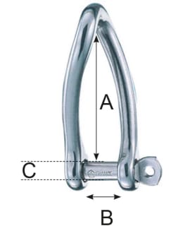 WICHARD KIERRETTY SAKKELI 8MM 9513033855 Main Image