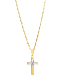 TOP GOLD 5250901509 13X23MM CROSS+CHAIN Main Image