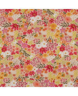 FLOWERS 04448 135 CM 001 DOUBLE GAUZE Main Image