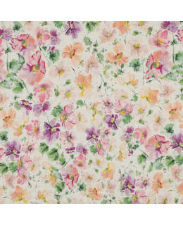 FLOWERS 05069 130 CM 001 LINEN VISCOSE Main Image