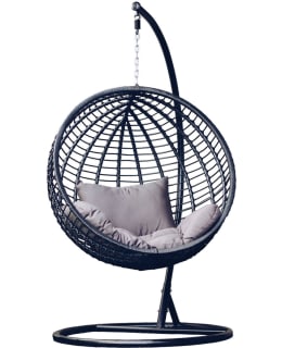 PG VÄINÖ MUSTA HARMAA RIIPPUTUOLI Main Image