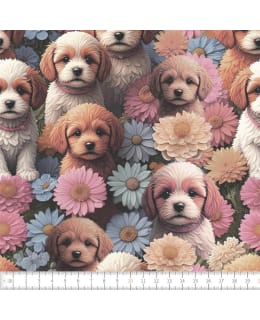 DIGIPRINT VALPBLOMSTER 150 CM TRIKOO Main Image