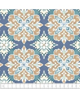 DIGIPRINT RETROFLORA 150 CM KELT TRIKOO Main Image