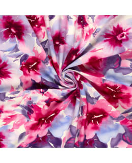 FLOWERS 24501 150 CM 017 FRENCH TERRY Main Image